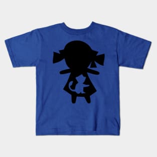 Monkey Girl - Black Kids T-Shirt